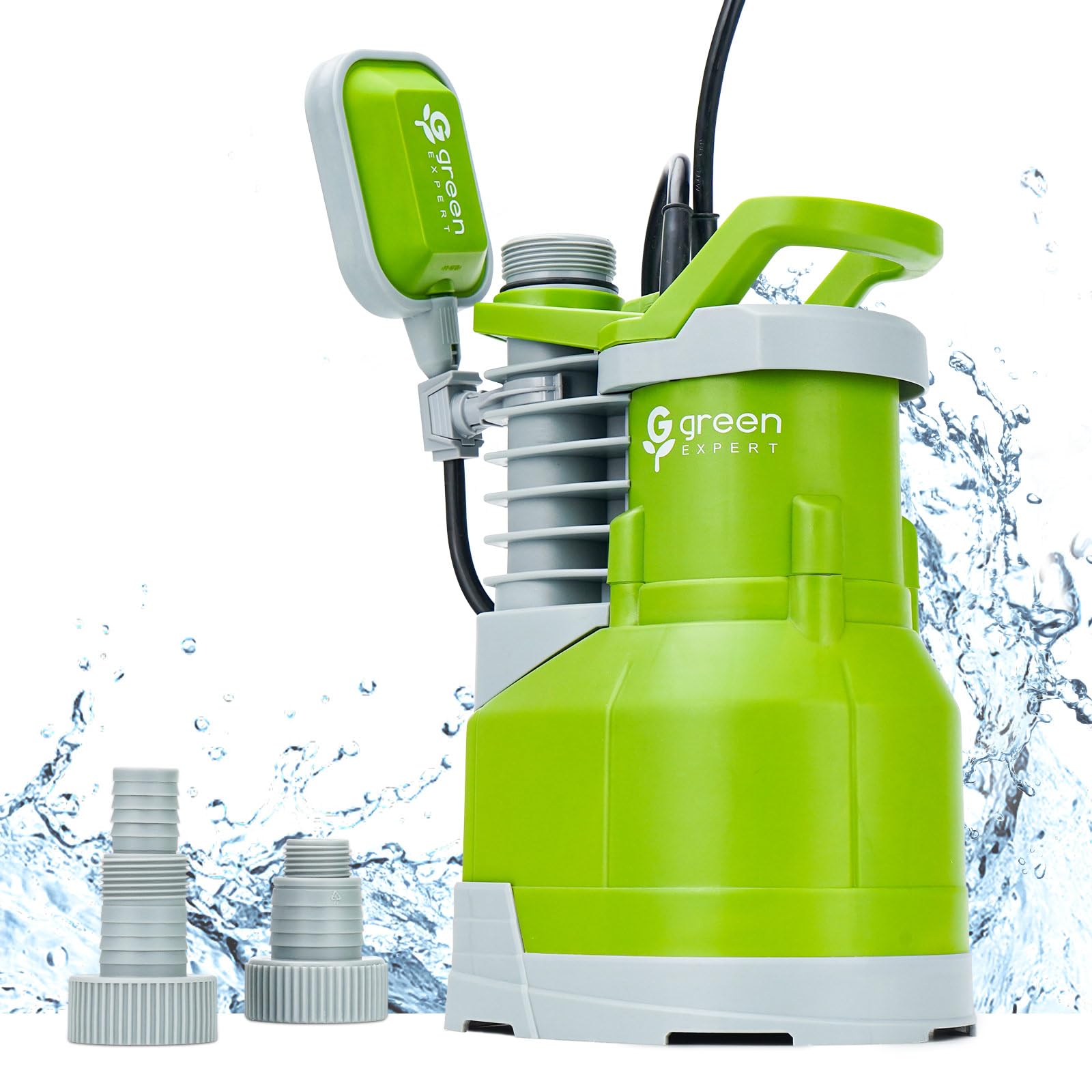 Green Expert 3/4HP Submersible Sump Pump Max 4000GPH High Flow